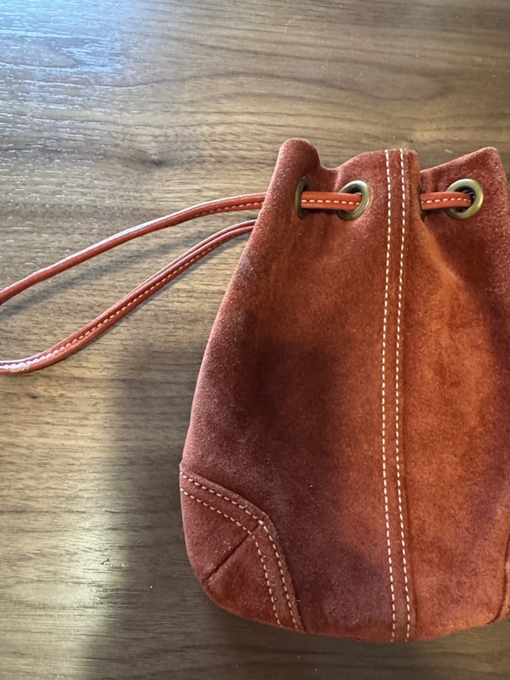 Vintage Coach suede wrislet - Picture 6 of 11